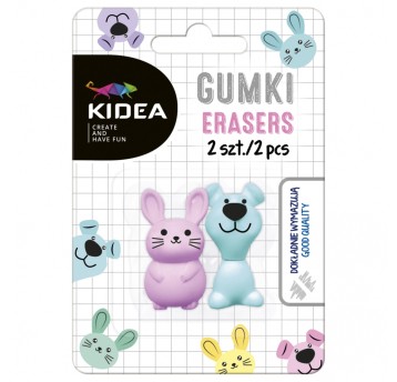 GUMKi ZWIERZAKI 2 SZT. KIDEA 0174