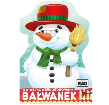 GWIAZDKOWE KOLOROWANKI BAŁWANEK 5227