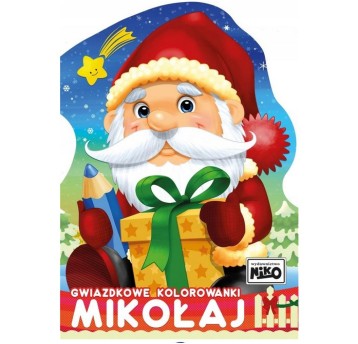 Gwiazdkowe kolorowanki - Mikołaj 5258