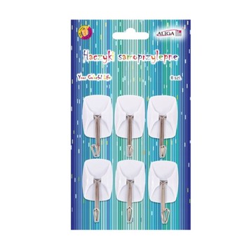 HACZYKI SAMOP.Z RUCHOMYM UCHWYTEM 2X2CM (6) 2822