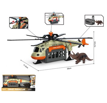 Helikopter metal 22x6x9cm 7561