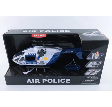 Helikopter Policja 38x12x16 świ 2212