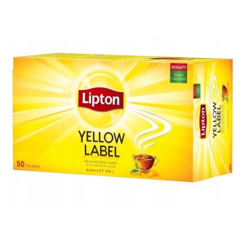 HERBATA LIPTON YELLOW LABEL EKSPRESOWA 50SZT. 0203