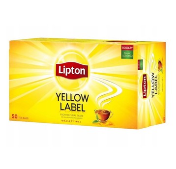 HERBATA LIPTTON CZARNA 50 TOREBEK
