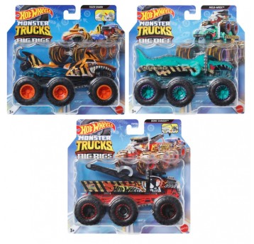 HOT WHEELS POJAZD 1 64 6-KOLOWA CIEŻARÓWKA HWN8