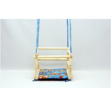 HUŚTAWKA DREWNO + PODUSZKA 4750