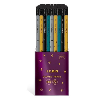 INT Ołówek z gumką ICON A'72