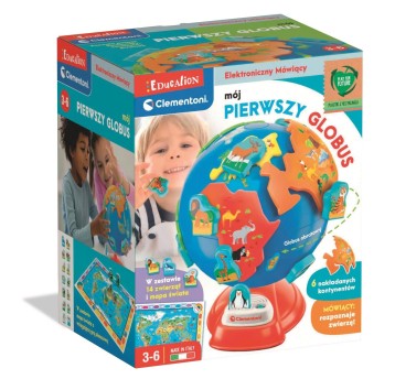 INTERAKTYWNY GLOBUS PRZEDSZKOLAKA 7573