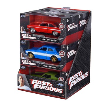 JADA F&F METAL POJAZDY 1:32 6 RODZ 7690