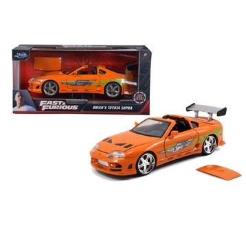 JADA F&F TOYOTA SUPRA ORANGE 1995 1:24 4798