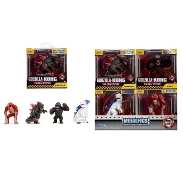 JADA GODZILLA METAL FIGURKI 6,5CM 4 RODZ 8193