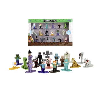 JADA MINECRAFT METALOWA 18-PAK 4CM 8321