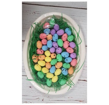 Jajka styropianowe kolorowe nakrapiane