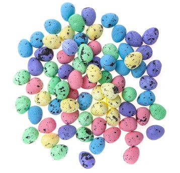 JAJKA STYROPIANOWE NAKRAPIANE 1,8CM 80 SZT. 1523