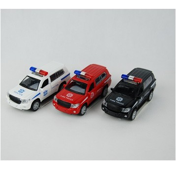 JEEP POLICJA METAL ŚW/DŹW 5213 A"12