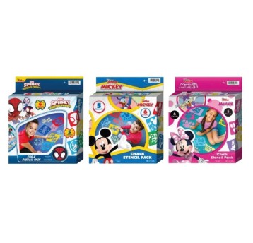 JOHN KREDA Z SZABLONAMI MINNIE, SPIDEY,MICKEY 5641