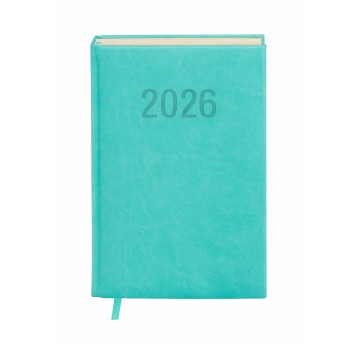 KALENDARZ 2026 COLORFIX A5 DNS TURKUSOWY 0859