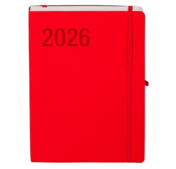 KALENDARZ 2026 IMPRESJA B5 DNS CZERWONY 2211