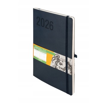 KALENDARZ 2026 IMPRESJA B5 TDW GRANAT 2198