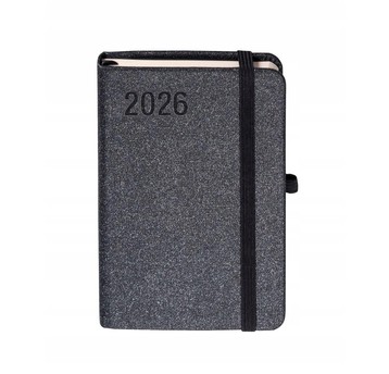 KALENDARZ 2026 SAKURA A6 TDW CZARNY 2495