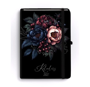 Kalendarz 2027 Botanical A5 dzienny Velvet 8961