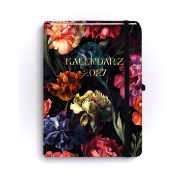 Kalendarz 2027 Botanical A6 tygodniowy Carmen 9036