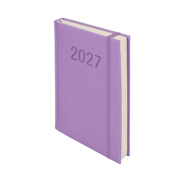 Kalendarz 2027 Colorfixbis A5 dzienny liliowy 7797