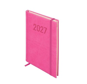 Kalendarz 2027 Colorfixbis A5 tyg. amarant 7902