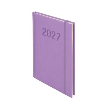 Kalendarz 2027 Colorfixbis A5 tyg. liliowy 7896