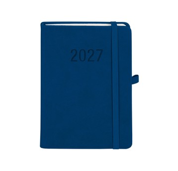 Kalendarz 2027 Memofix B6 dzienny granatowy 8510