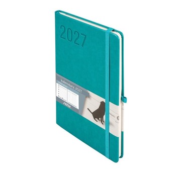 Kalendarz 2027 Minimalizm A5 tyg. z notesem 9586