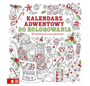 Kalendarz adwentowy do kolorowania 8276