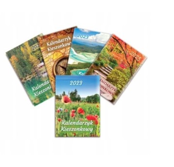 KALENDARZ KIESZONKOWY LAKIEROWANY 2025 5068