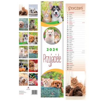 KALENDARZ PASKOWY PRZYJACIELE 2025 6348