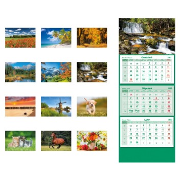 KALENDARZ TRÓJDZIELNY 2026 T-105T