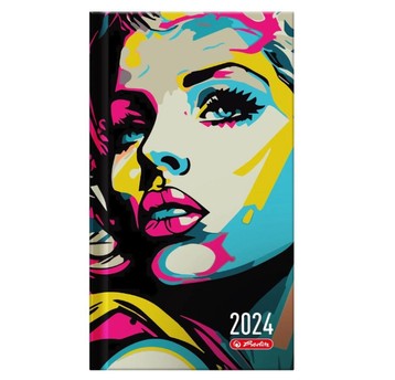 KALENDARZ TYGODNIOWY A6 KOBIETA ART 2024 8545 A'6