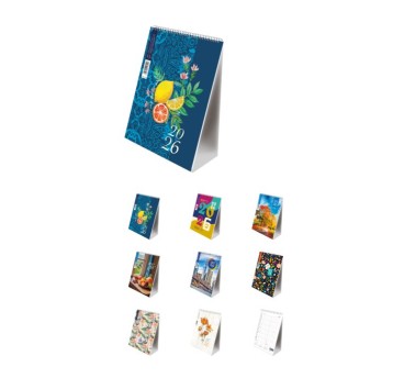 KALENDARZ ZE SPIRALĄ PIONOWY 2026 T-101-3