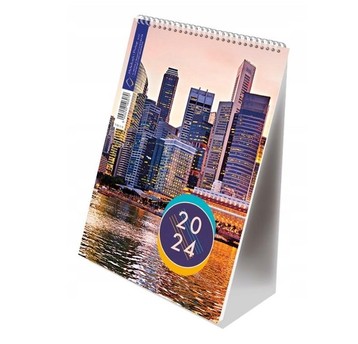 KALENDARZ ZE SPIRALKĄ A5 PIONOWY T-101-3-18 2027