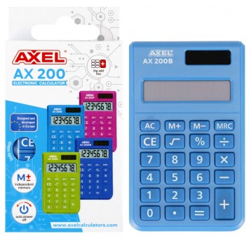 KALKULATOR AXEL AX-200B PUD 7049