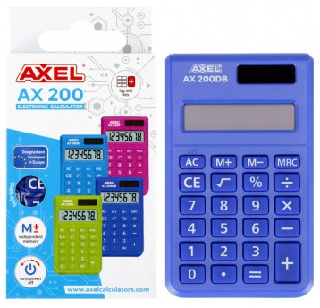 KALKULATOR AXEL AX-200DB PUD 7032