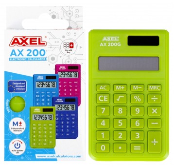 KALKULATOR AXEL AX-200G PUD 7025