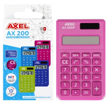 KALKULATOR AXEL AX-200P PUD 7056