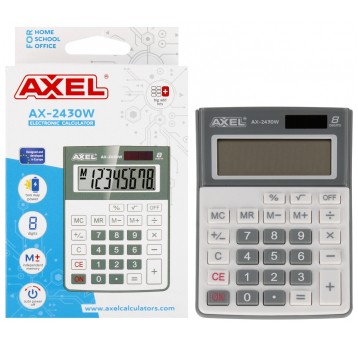 KALKULATOR AXEL AX-2430W 6323