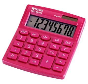 KALKULATOR BIUROWY SDC805NRPKE RÓŻOWY 0201