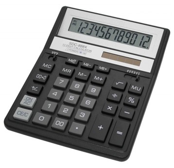 KALKULATOR CITIZEN SDC-888XBK 2738