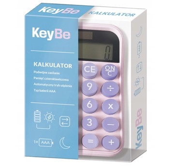 KALKULATOR ROZM. M KEYBE by ASTRA Pastel Line 6338
