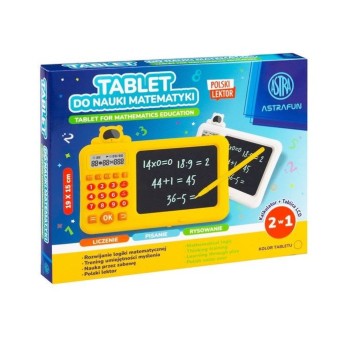 KALKULATOR TABLET do nauki matematyki LCD 8678