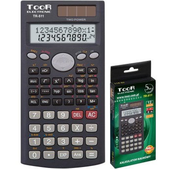 KALKULATOR TOOR TR-511 10+2 POZYCYJNY NAUKOWY