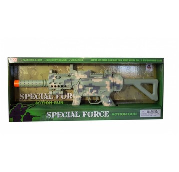 KARABIN Z DŹWIĘKAMI NA BATERIE 0592