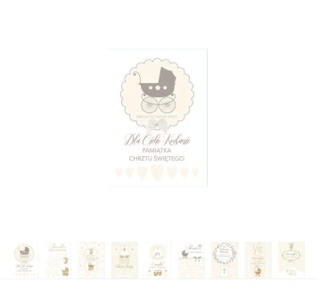 KARNET B6LUX CHRZEST 520 DZIECIĘCE MIX RELIGI A'10